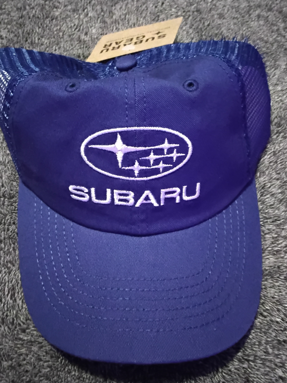 Kids Blue Logo Trucker Cap